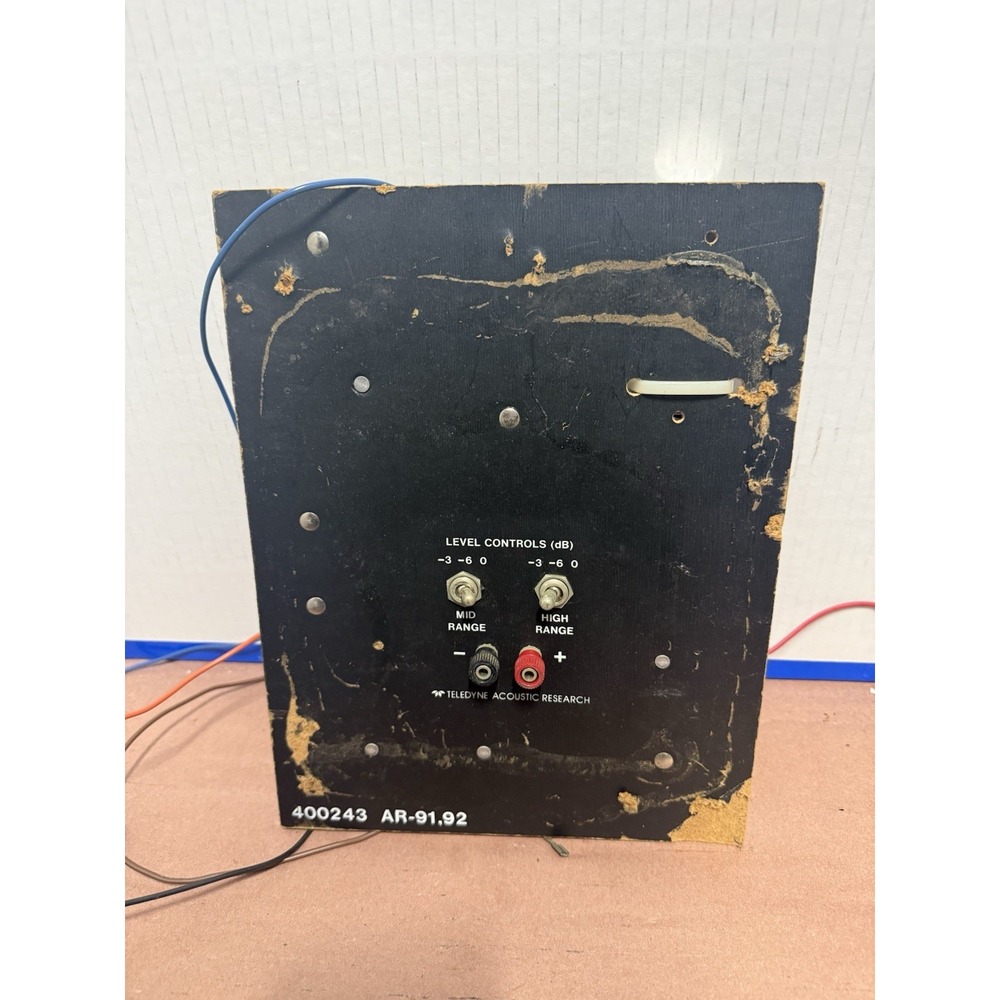 Teledyne Acoustic Research AR-91 AR-92 400243 3-Way Crossover Network OEM